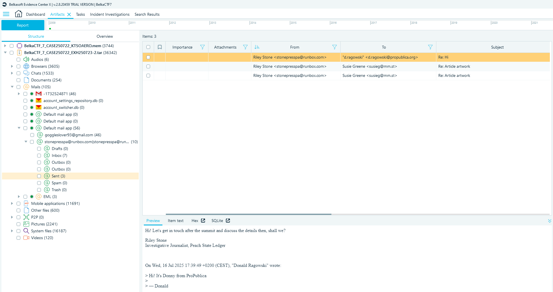 BelkaSoft Email