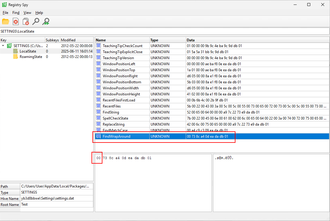 Word Wrap Registry